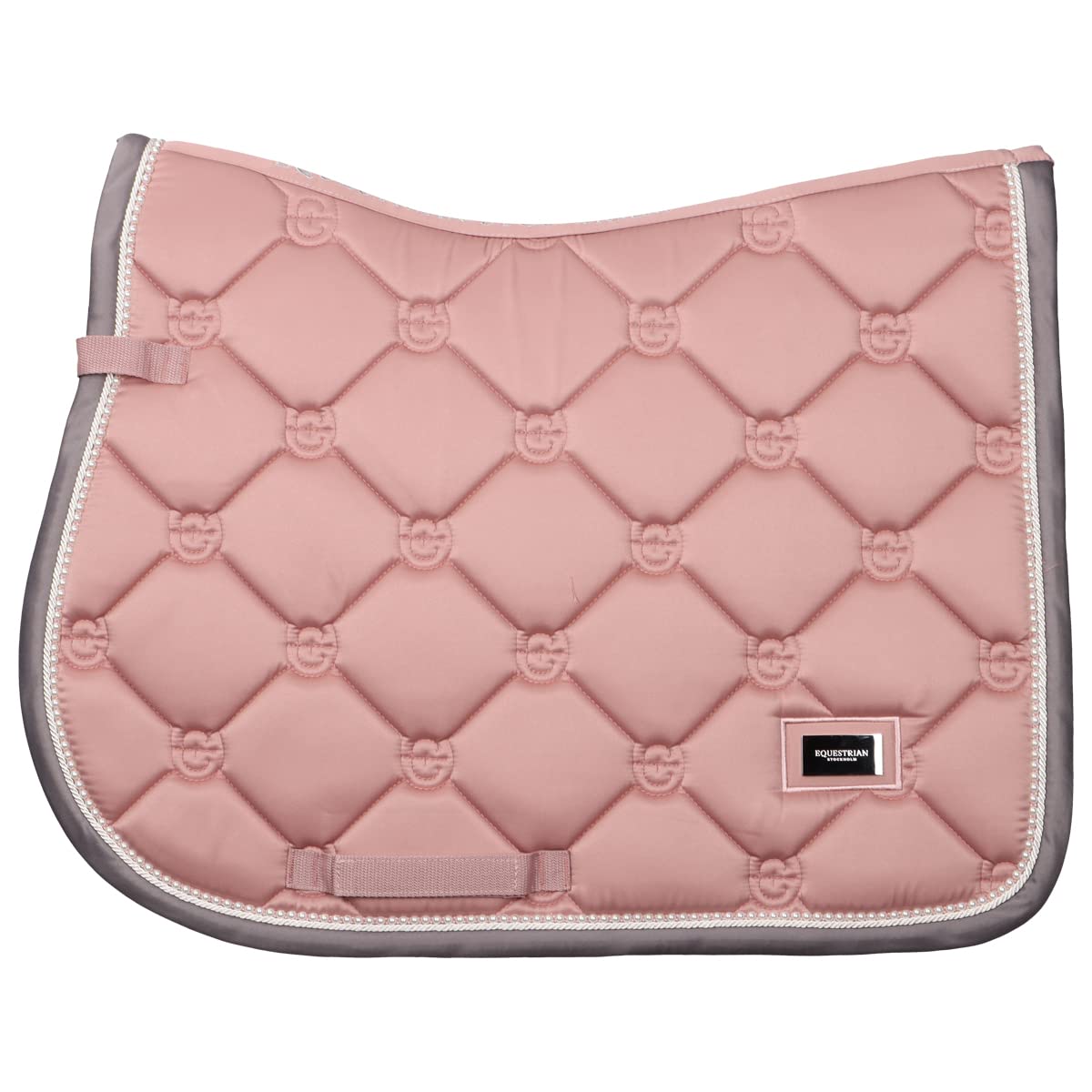 Equestrian Stockholm Almohadilla Doma Rosa Perla Completa