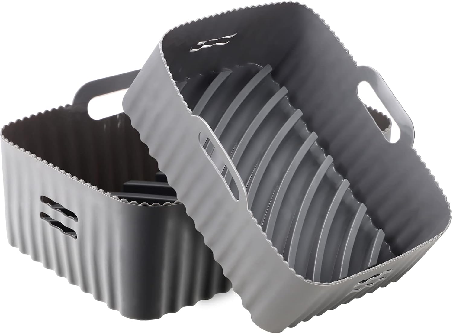 moleath 2PCS Silicone Air Fryer Liners for Ninja AF300UK Tower T17088