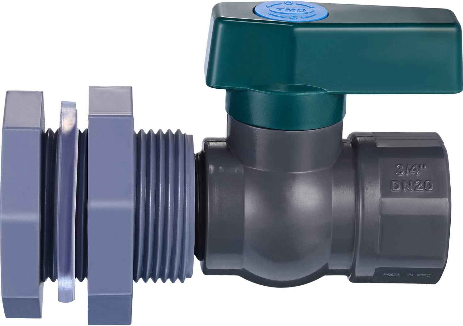 Mudder PVC Spigot Rain Barre Faucet Kit 3/4 Inch Rain