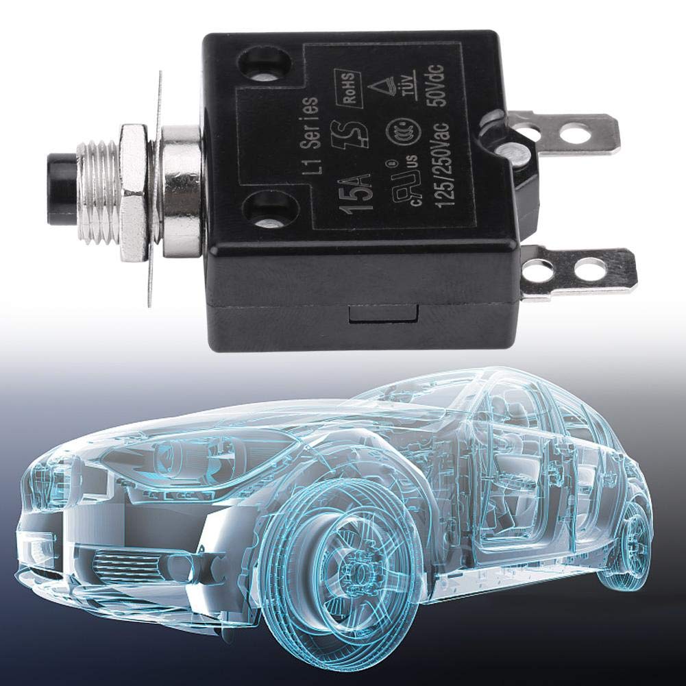 Manual Reset Interruttore termico Interruttore sovratemperatura Protezione sovraccarico Disgiuntore di interruttore termico di reset manuale sulla protezione da sovraccarico di corrente
