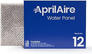 AprilAire 12 Water Panel Humidifier Filter Replacement for AprilAire Whole-House Humidifier Models 112, 224, 225, 440, 445, 445A, 448 (Pack of 2)