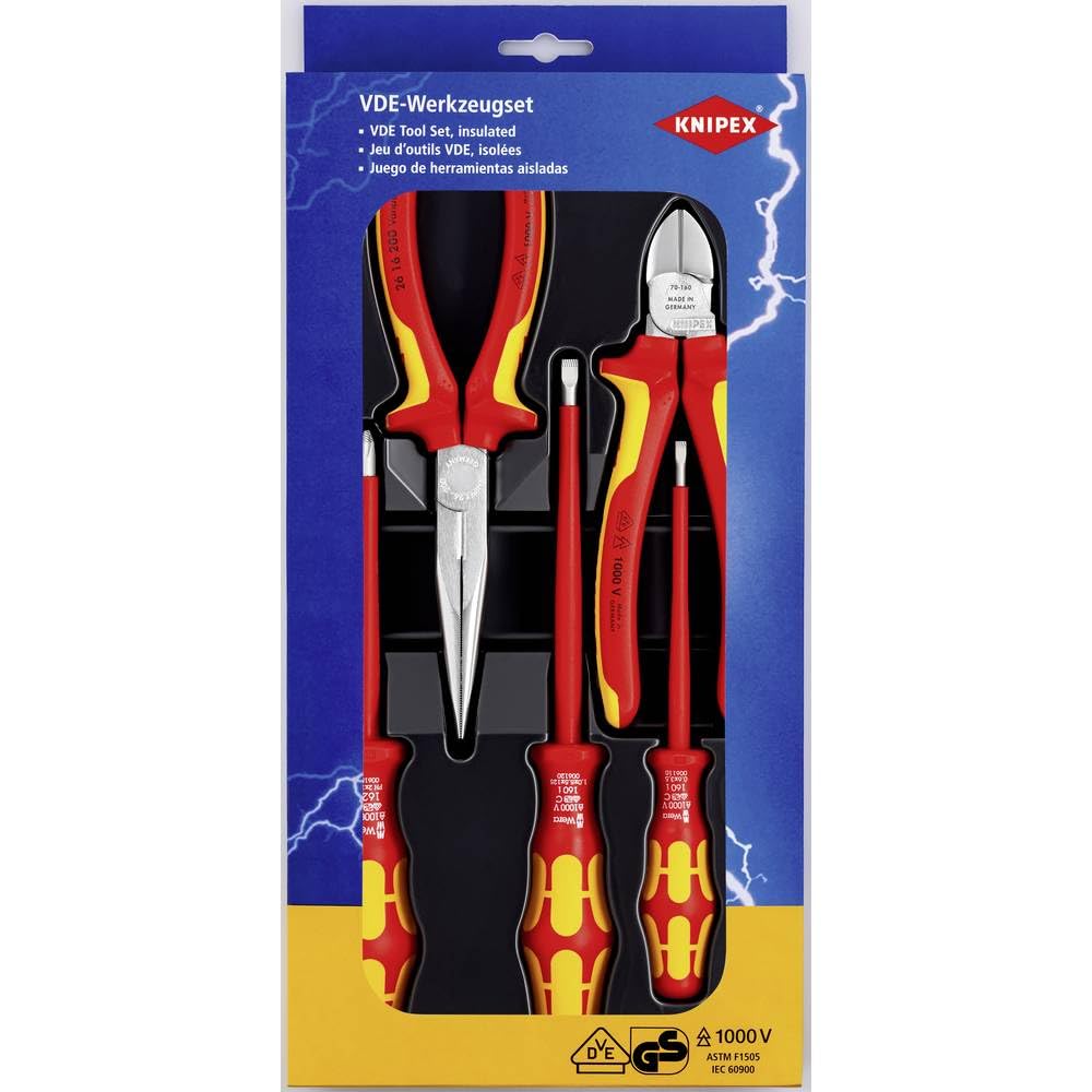 Amazon.co.jp: クニペックス KNIPEX 002013 絶縁ツールパック : DIY