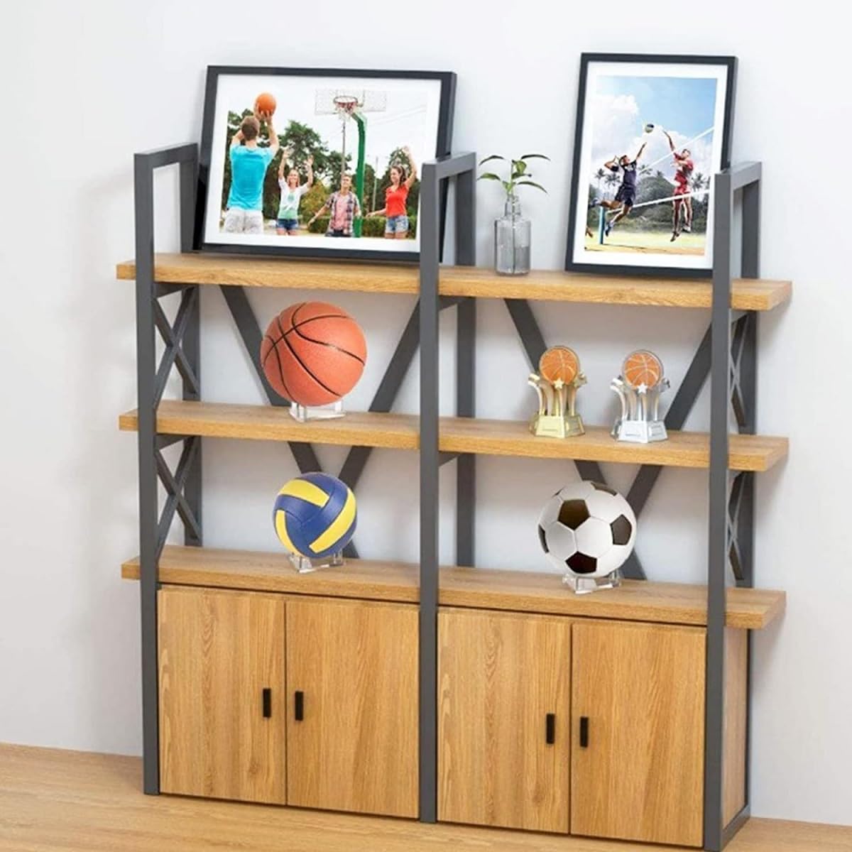 Support de Ballon de Football,Foot Présentoir,Support Ballon Basket, Support Ballon Foot, Universel Support Ballon Rugby Support Présentoir Socle Ballon Base de Ballon Acrylique pour Ecole Maison