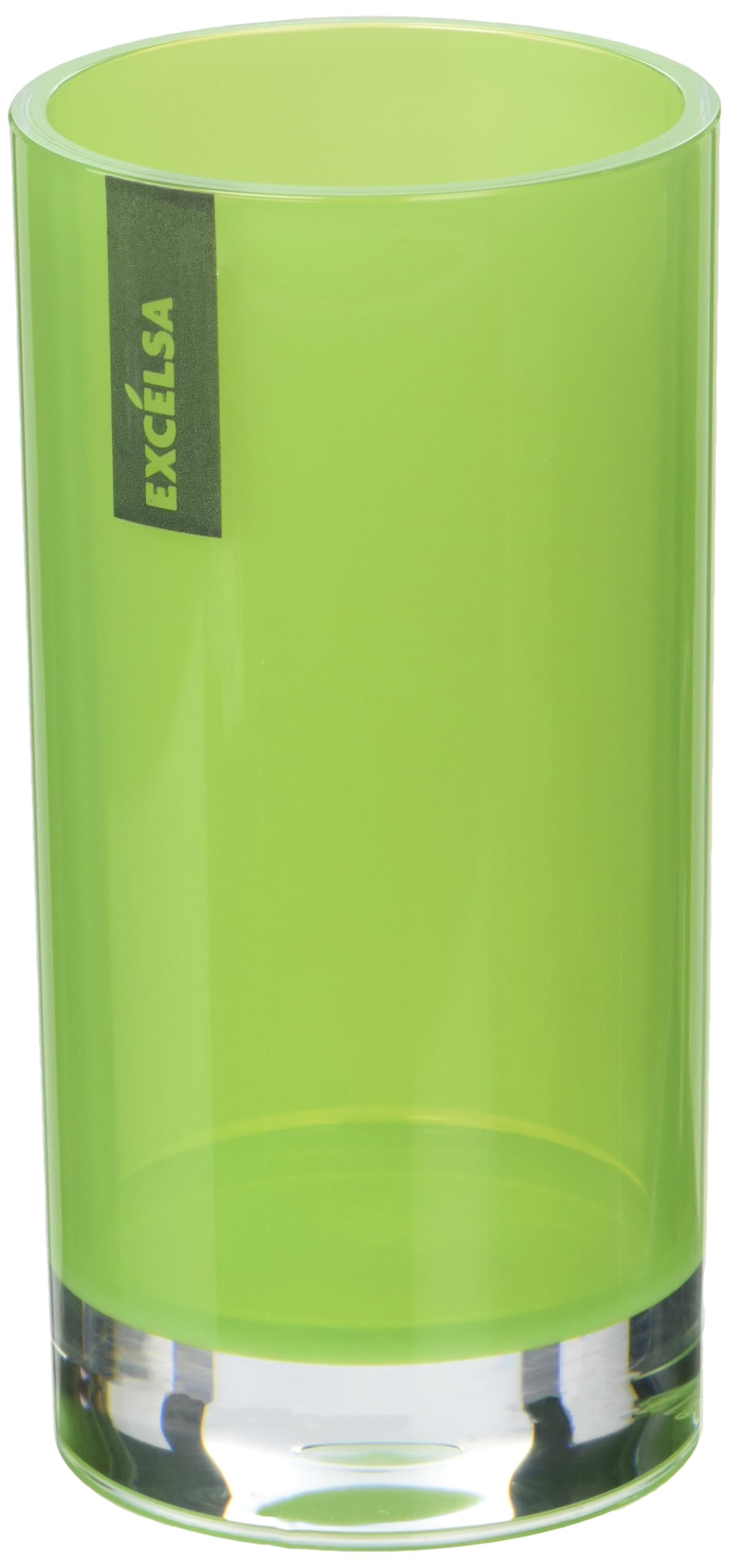 Excelsa Toothbrush Tumbler, Green, 6.3 x 13 cm