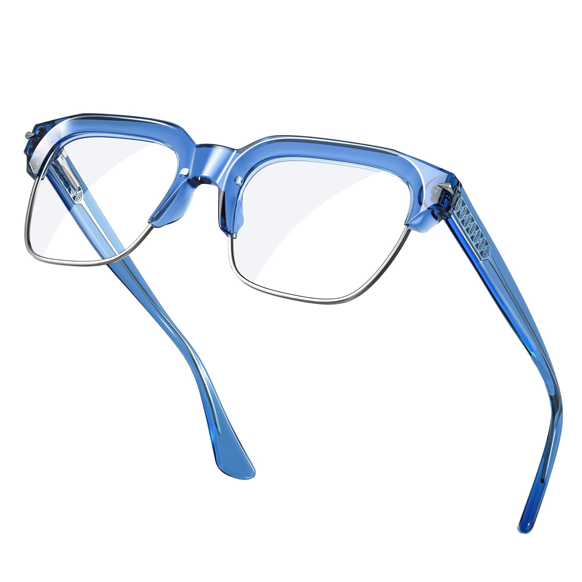 VISOONE Light Weight TR90 Blue Light Blocking Glasses Frame Vision Protector Men Women ELBERT