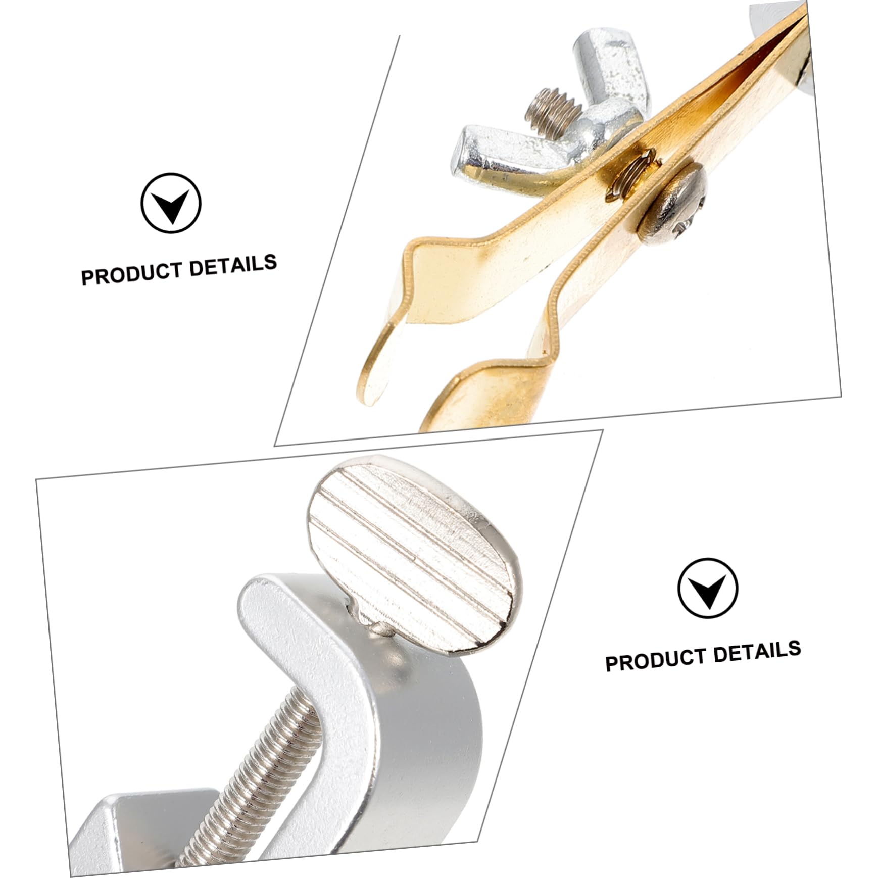 STOBAZA Thermometer Clamp for School Laboratory Scientific Equipment Educational Teaching Tool Random Color