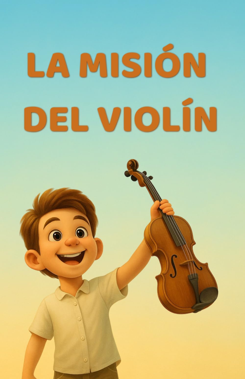 La misión del violín: Cuento para niños y niñas de 9, 10, 11 y 12 años sobre valores como el esfuerzo, empatía y ayuda mutua