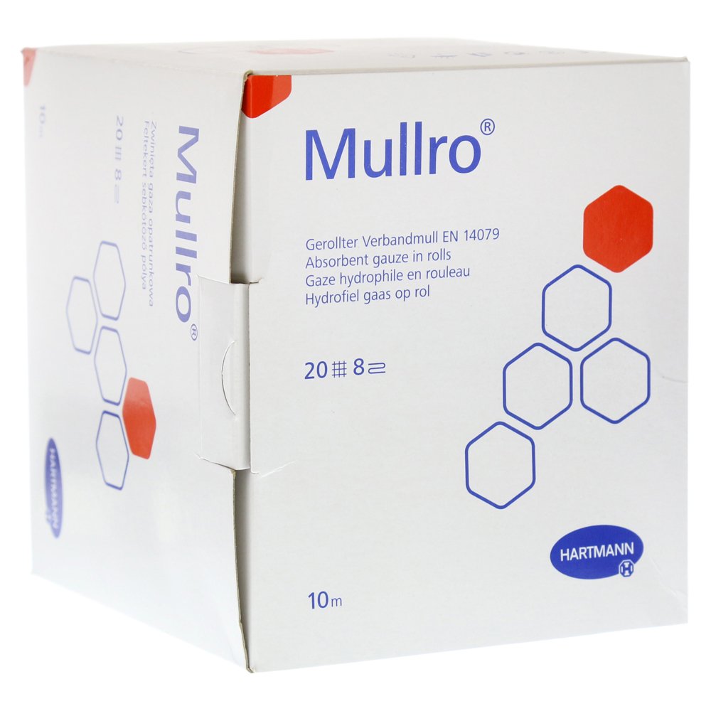 MULLRO Verbandmull 10 cmx10 m gerollt 1 St