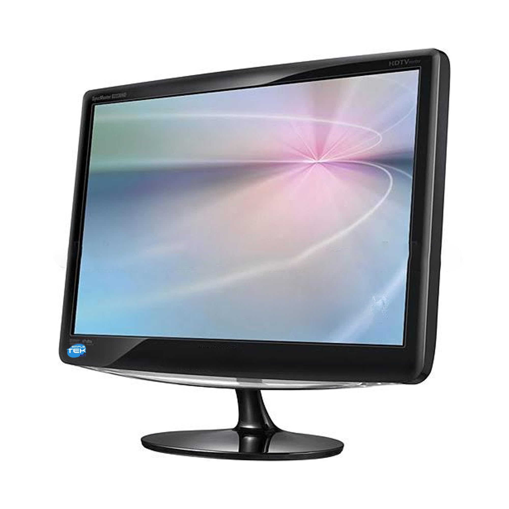 SIMPLETEK - TV 22" Full HD Multimediale nero con Base (Ricondizionato)