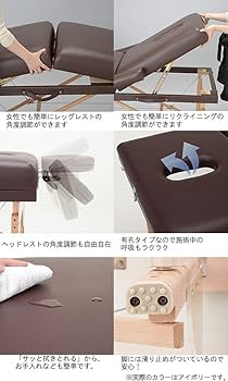 Amazon.co.jp: Premium 折りたたみ リクライニング マッサージベッド