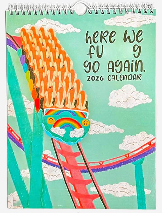 HUMAN MADE 2026 WALL CALENDAR 合計3部 Here We Go Again 2026 Calendar, Here We Go Again Calendar, Fun