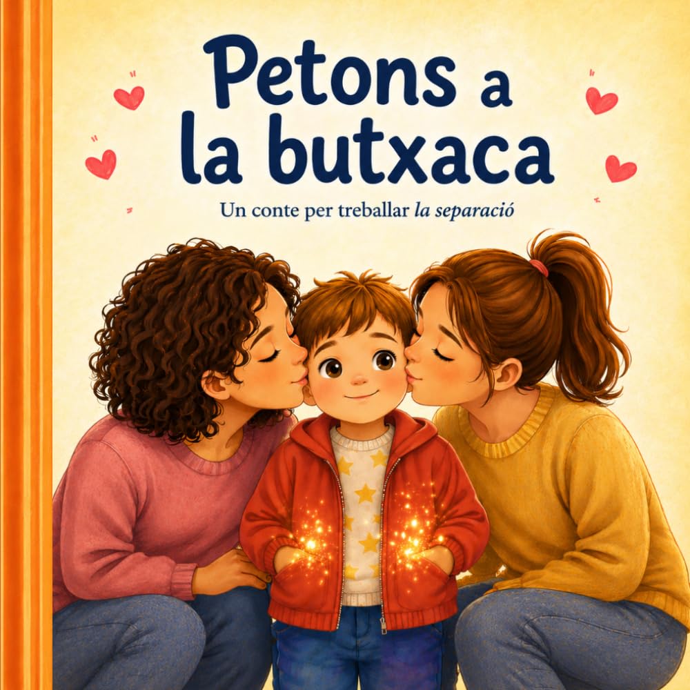 Petons a la butxaca: Un conte per treballar la separació (Petites aventures amb grans emocions)