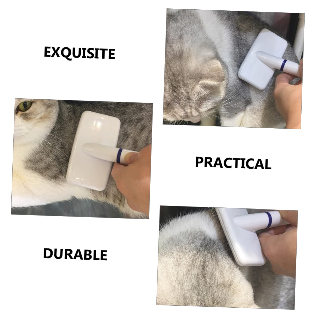 Brosse Pour Chien Pour Mue Peigne De Toilettage Pour Animaux De Compagnie Brosse De Nettoyage Portable Élimine Poils Morts Et Nœuds