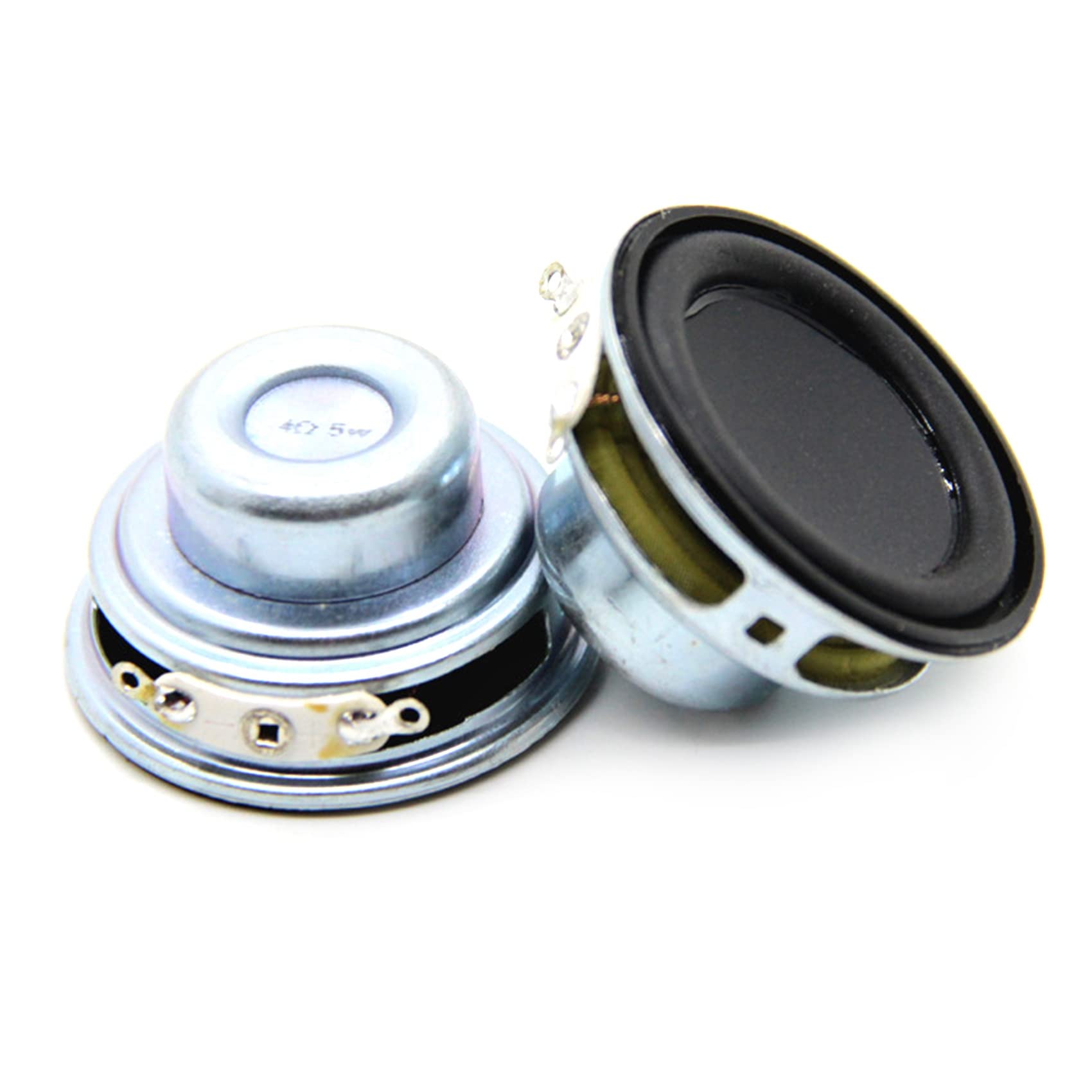 2 Altoparlanti Audio 4Ω 5 W 40 mm 1,5 Pollici Full Range Multimedia Altoparlante Fai da Te Mini Altoparlanti per Home Theater