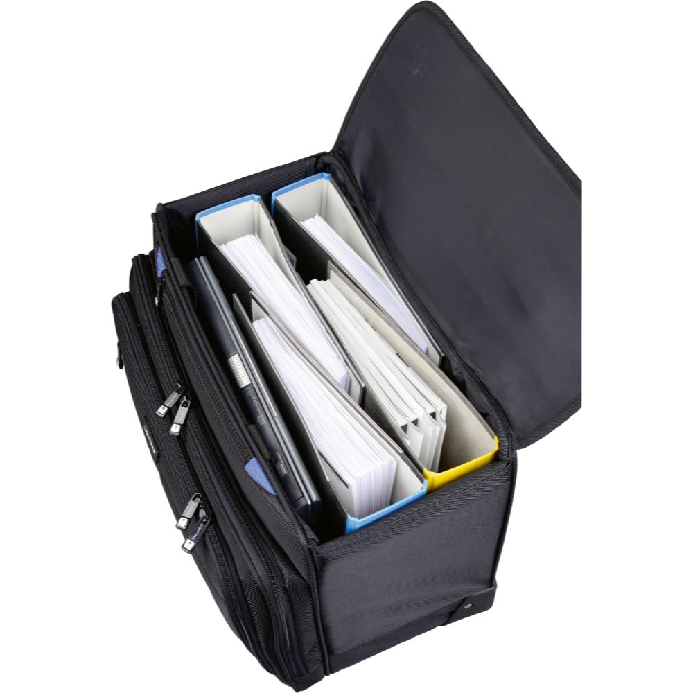 Business-Trolley Pioneer 38x47x27cm Polyester schwarz