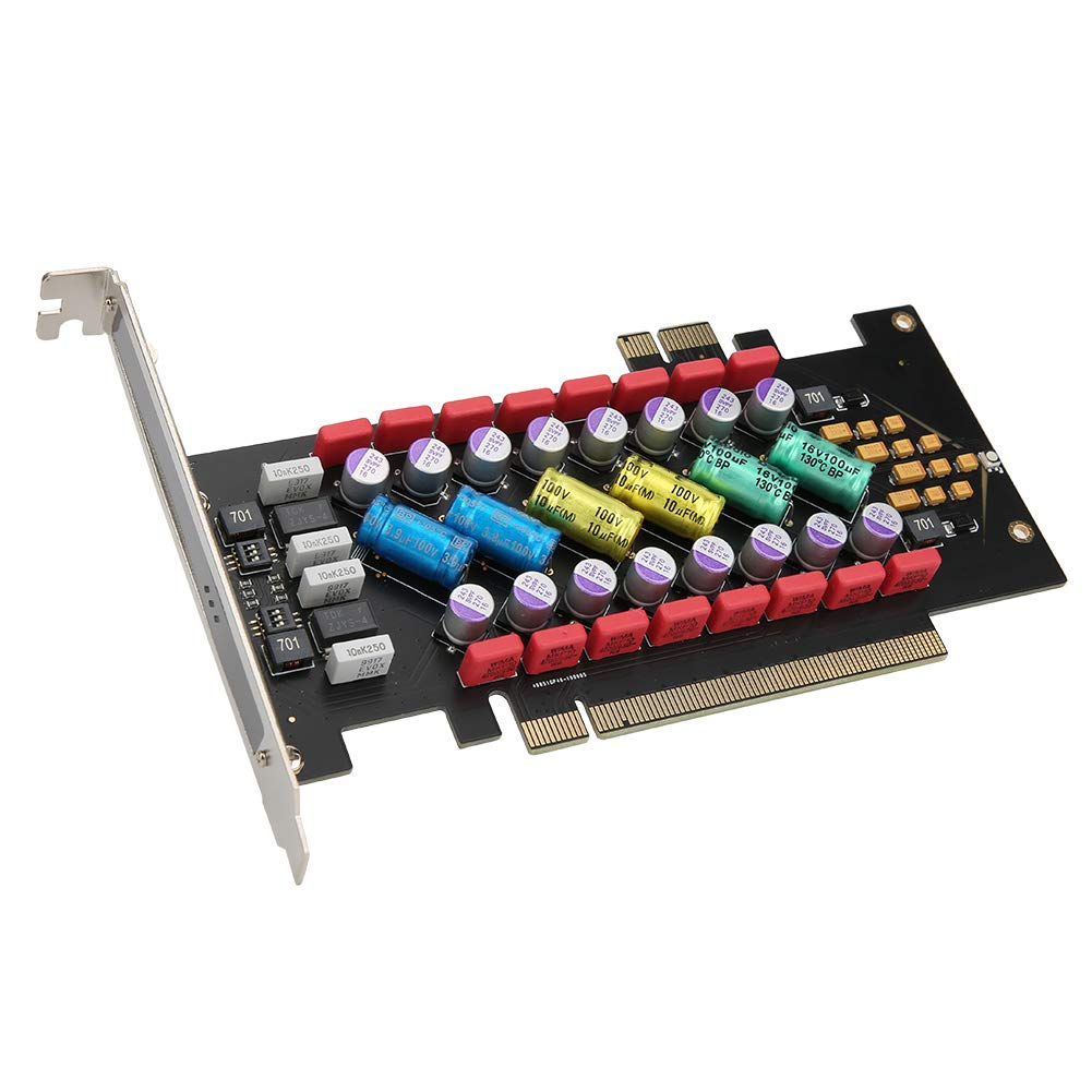 Scheda Filtro di Alimentazione per Purificazione Audio HI-FI del PC con LED Colorati e Prestazioni Stabili per gli Appassionati di PC
