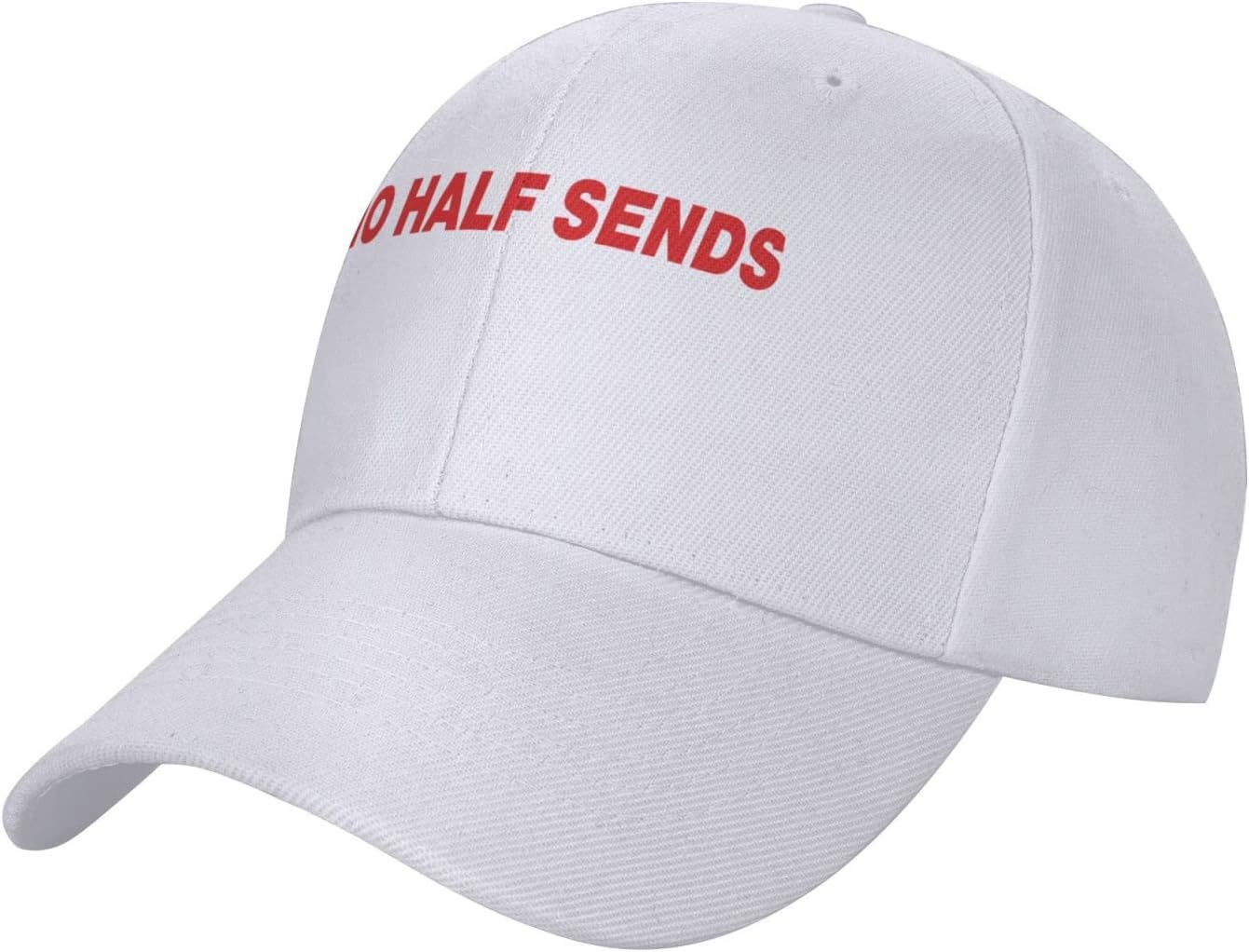 Funny Trucker Hats for Women No Half Sends Casquette