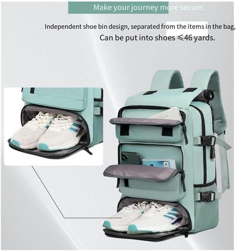 Travel Storage Backpacks Convertible Handbag Men's And Women's Travelling Duffel Bag A(Blue)2