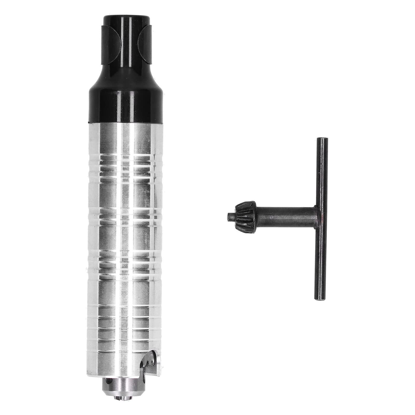 Flexible Shaft Handle, 0.3to 6.5mm Aluminum Alloy Handpiece Chuck for Electric Drill Hanging Mill, Grinding Machine Handle Tool