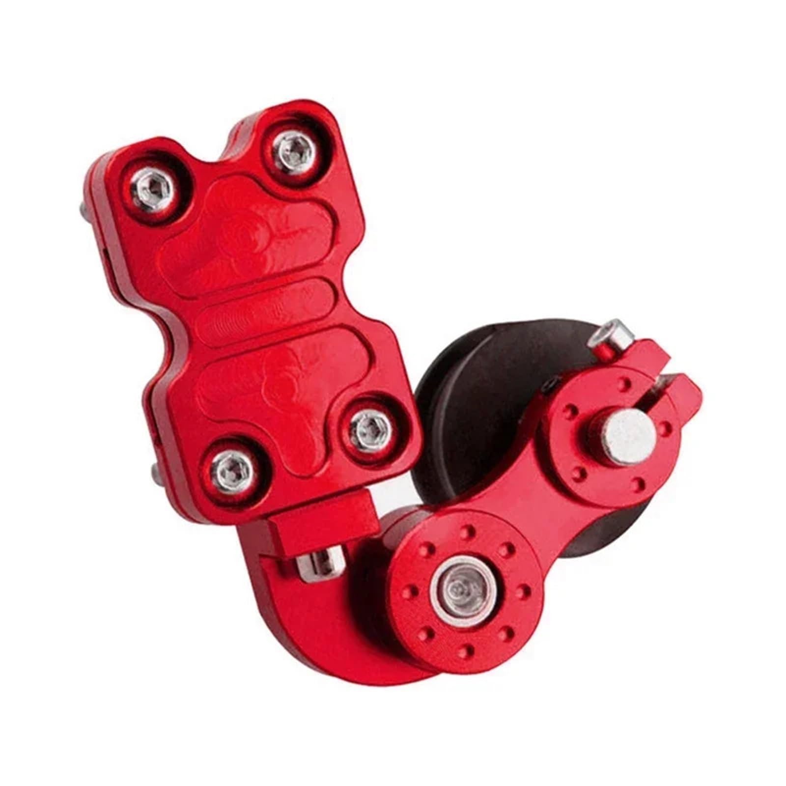 Pasuje do motocykla Motocross Chopper ATV motocykl uniwersalne akcesoria regulacyjne napinacz łańcucha stałego biegu(1)