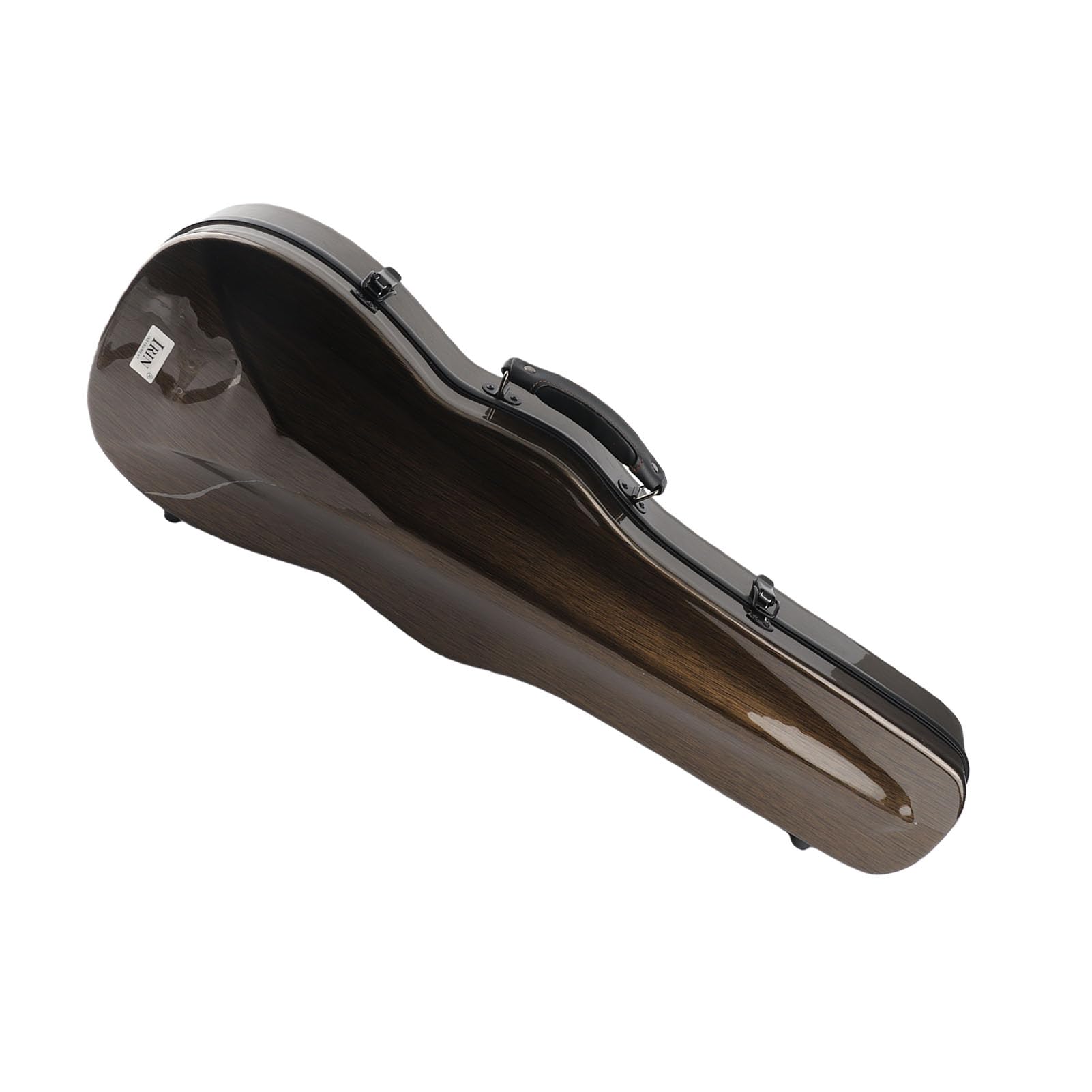 Estuche de Transporte para Violín Ligero con Humidificador e Higrómetro para Viajeros 1 Unidad (Café)