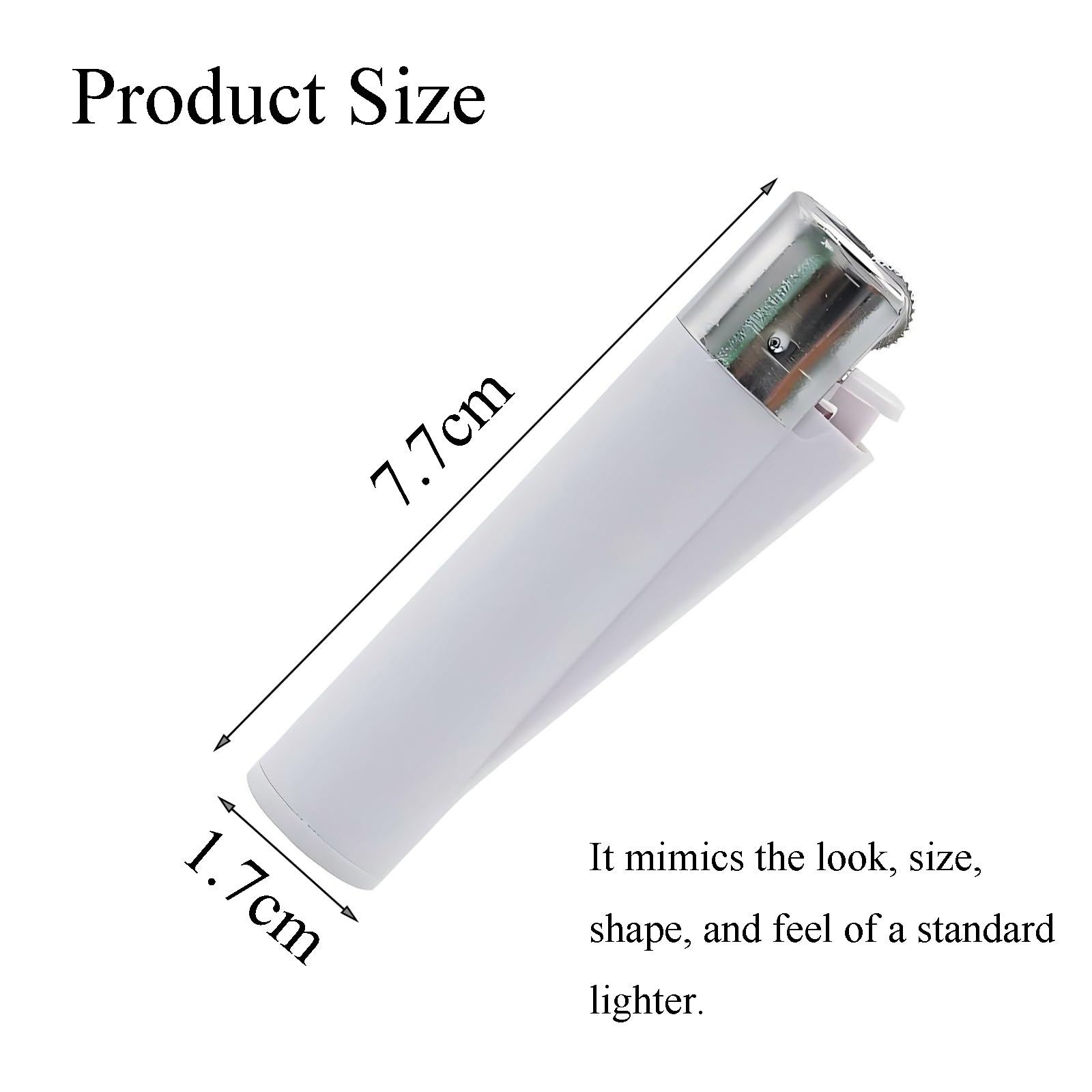 CONGGUAN 2 Pack Stash Lighter Safe Plastic Concealment Safe Mini Diversion Hidden Compartment Storage Box Secret Stash Container for Valuables Cash Coins - Image 2