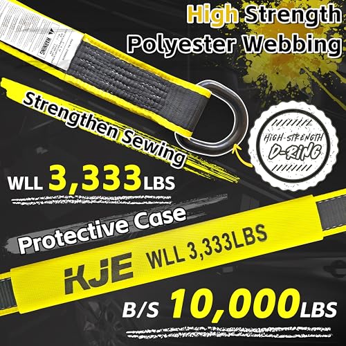 KJE Reflective Chain Anchor Straps