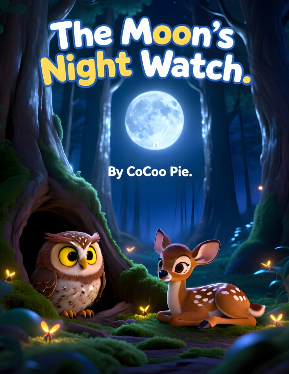 The Moon’s Night Watch: A Gentle Bedtime Story for Little Ones: A Soothing Forest Adventure About Bravery, Kindness, and Finding Peace in the Dark
