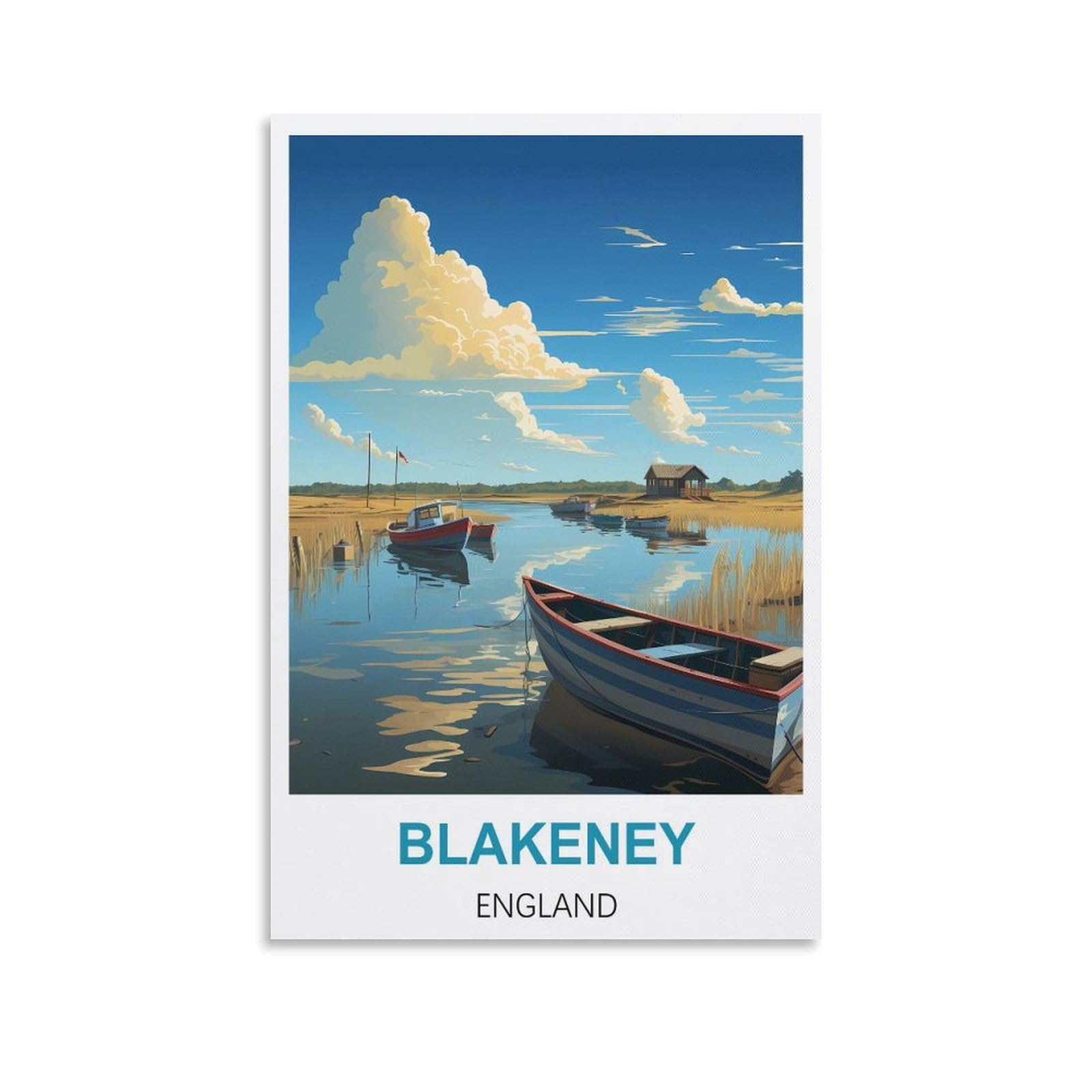 Retro Vintage Metal Tin Sign Blakeney Englands Vintage Retro Man Cave Bar Pub Shed Novelty Gift Tin Wall Décor Metal Sign 30x40cm