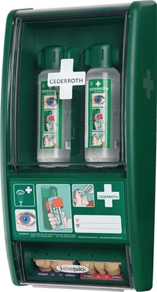 Augenspülstation 2 x 0,5 l gepufferte Spüllösung