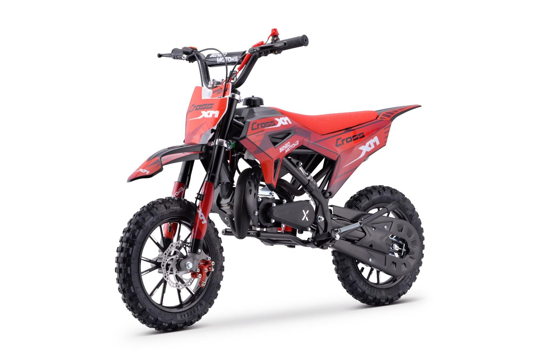 Motocross per bambini Beneo Motors CROSS XM Rosso - 50cc