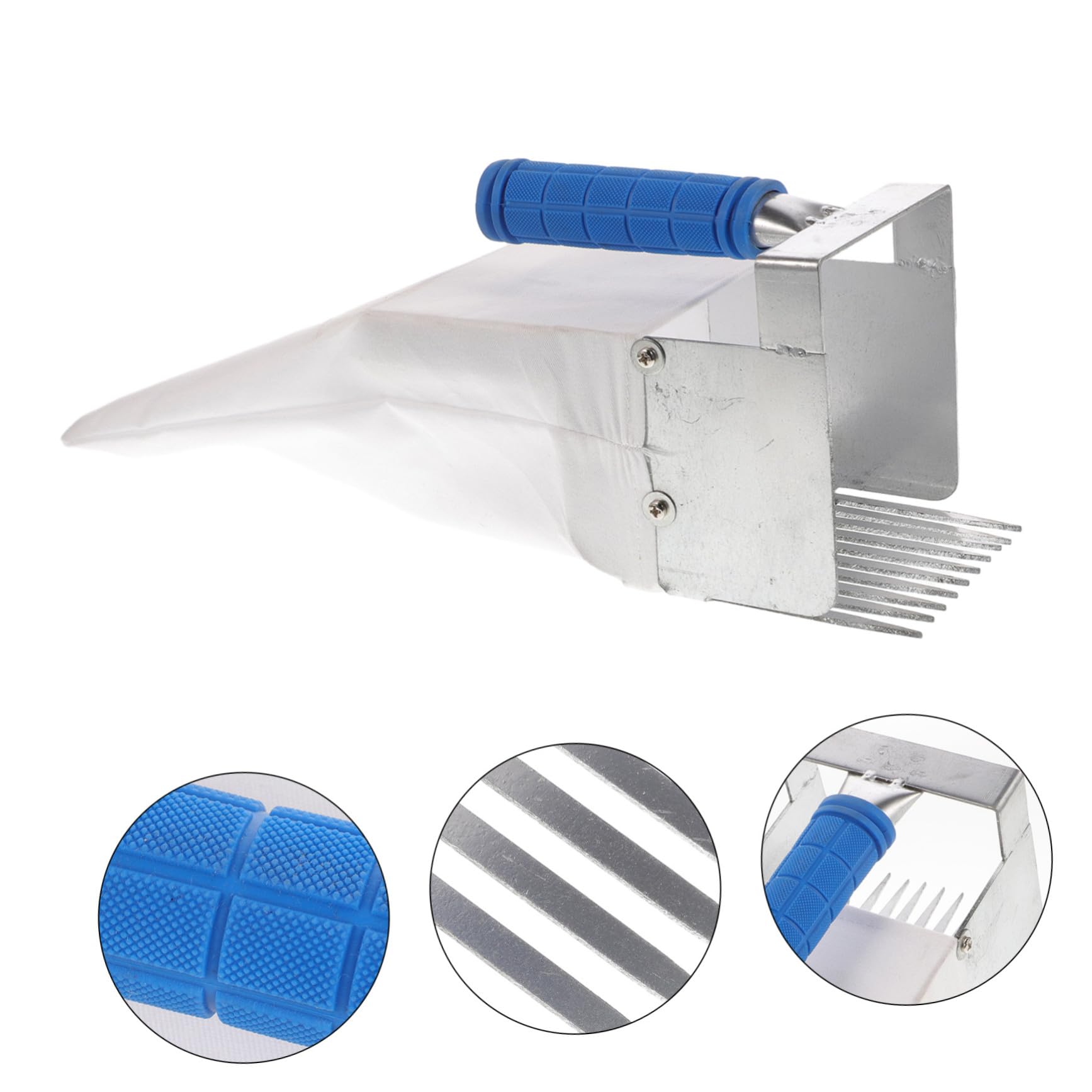 Hemobllo Recogedor De Arándanos y Pala Pequeña con Mango Ergonómico para Jardín, Herramienta Manual De 4,5 Mm, Ligera y Práctica para Cosecha Suave De Frutas En Huertos Exteriores