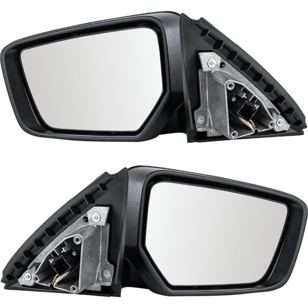 BoFengHD Mirrors for Chevy for Impala LTZ 14-16 & 17-20 Left Right Power Heated Turn Signal Paintable