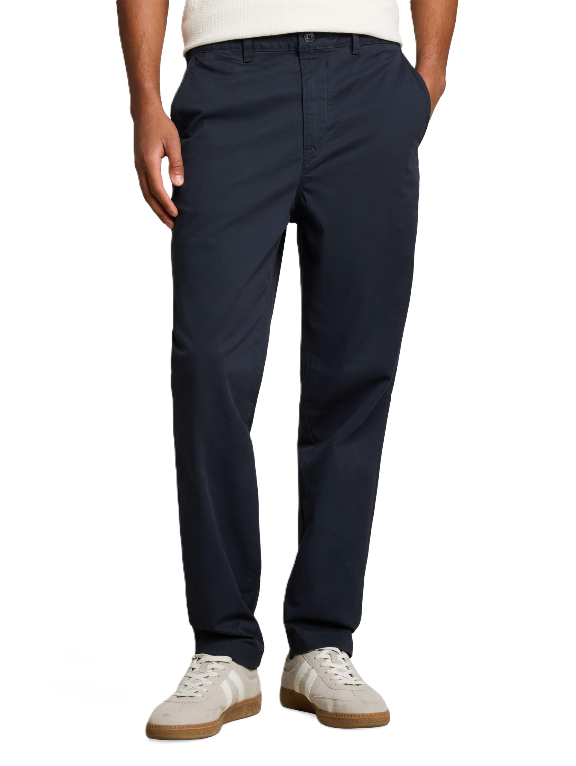 Tom Tailor Denim Herren Chinohose aus Cord im Relaxed Fit 1054195