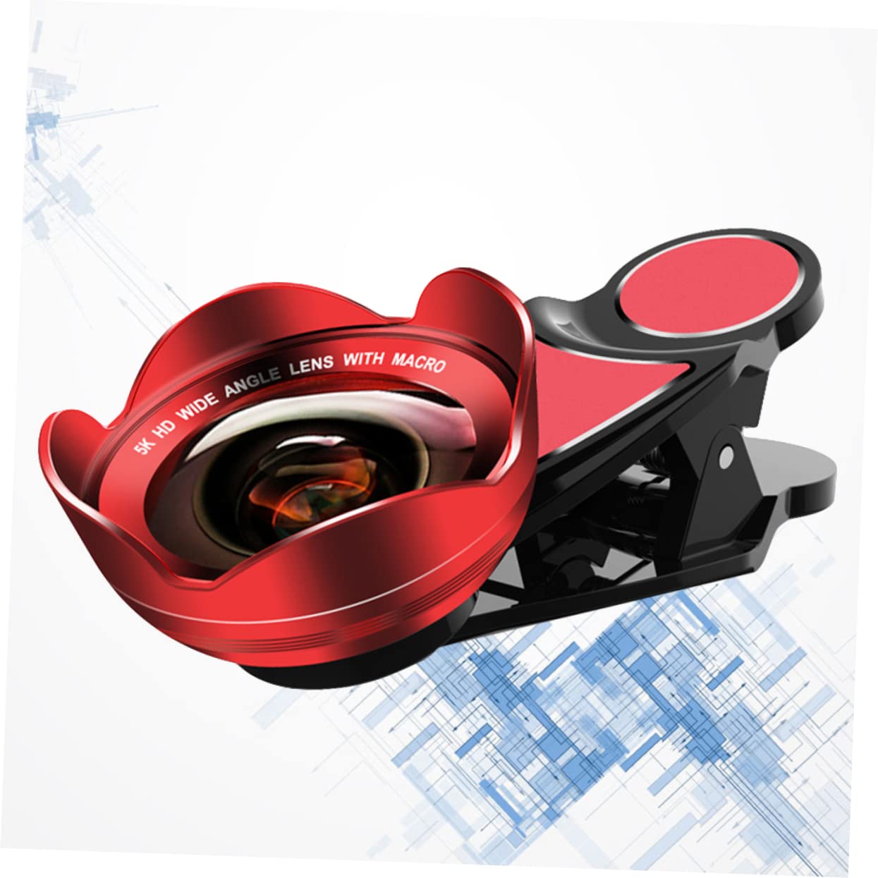 Angoily 2Pcs Wide Angle Macro Phone Lens No Distortion Lens for Smartphone Photography Camera Lens for Enhanced Mobile Imaging