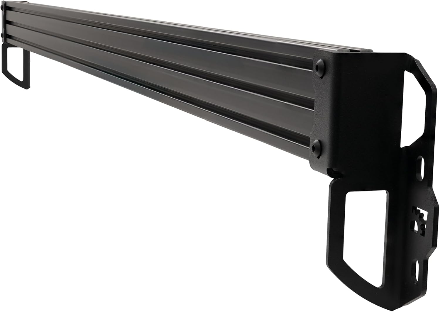 BuiltRight Industries Bulkhead Accessory Rail System Compatible with 2017+ Ford F-250, F-350, F-450 – Truck Bed Gear Mounting Solution​