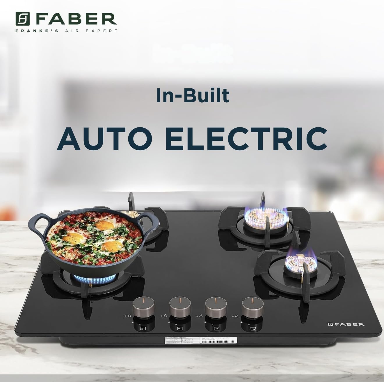 Faber HT704 Hob - Auto Ignition, 70cm -7 Faber HT704 Hob - Auto Ignition, 70cm -7