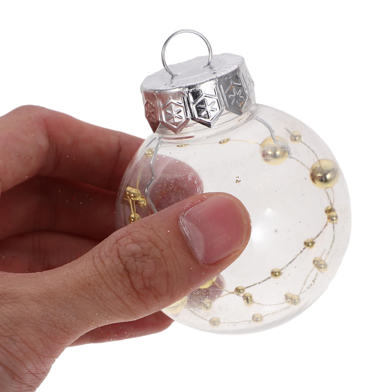 Luxshiny 30pezzi Palline di Natale da Appendere per Decorare Albero Ornamenti Natalizi Forma di Sfera per Feste