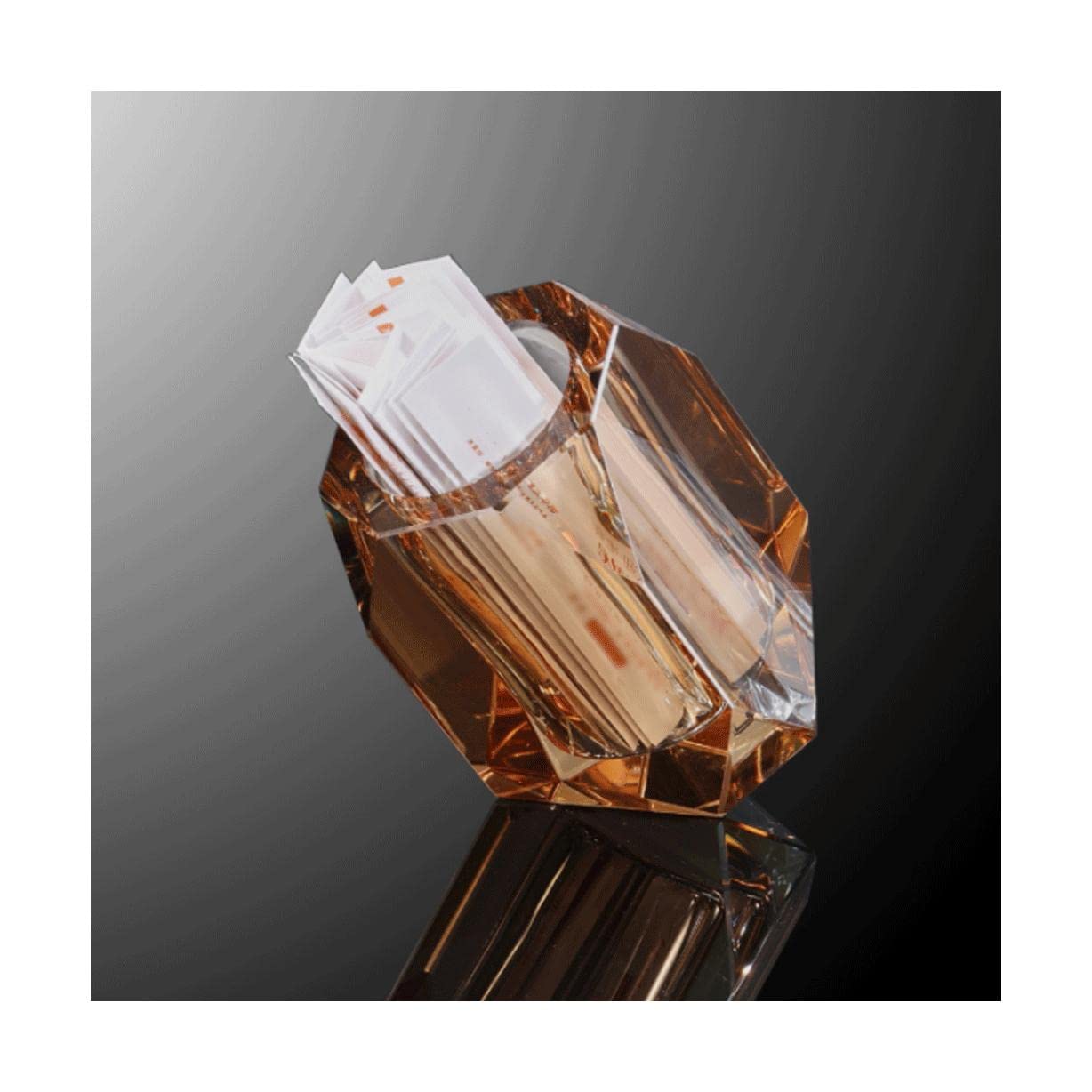 Wdwdw Toothpicks Dispenser Toothpick Box Glass Holder Thickening Transparent Holder Storage Simple Container