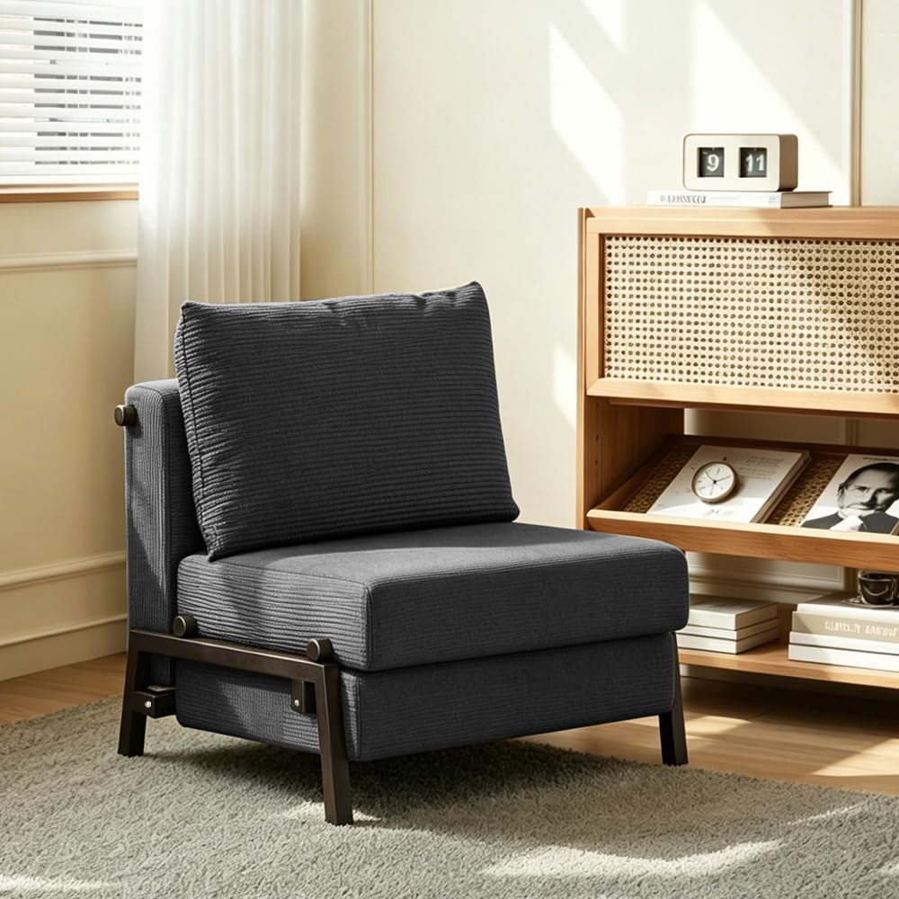 Amazon｜ソファーベッド 一人用 折りたたみ 80×187cm シングル 2WAY