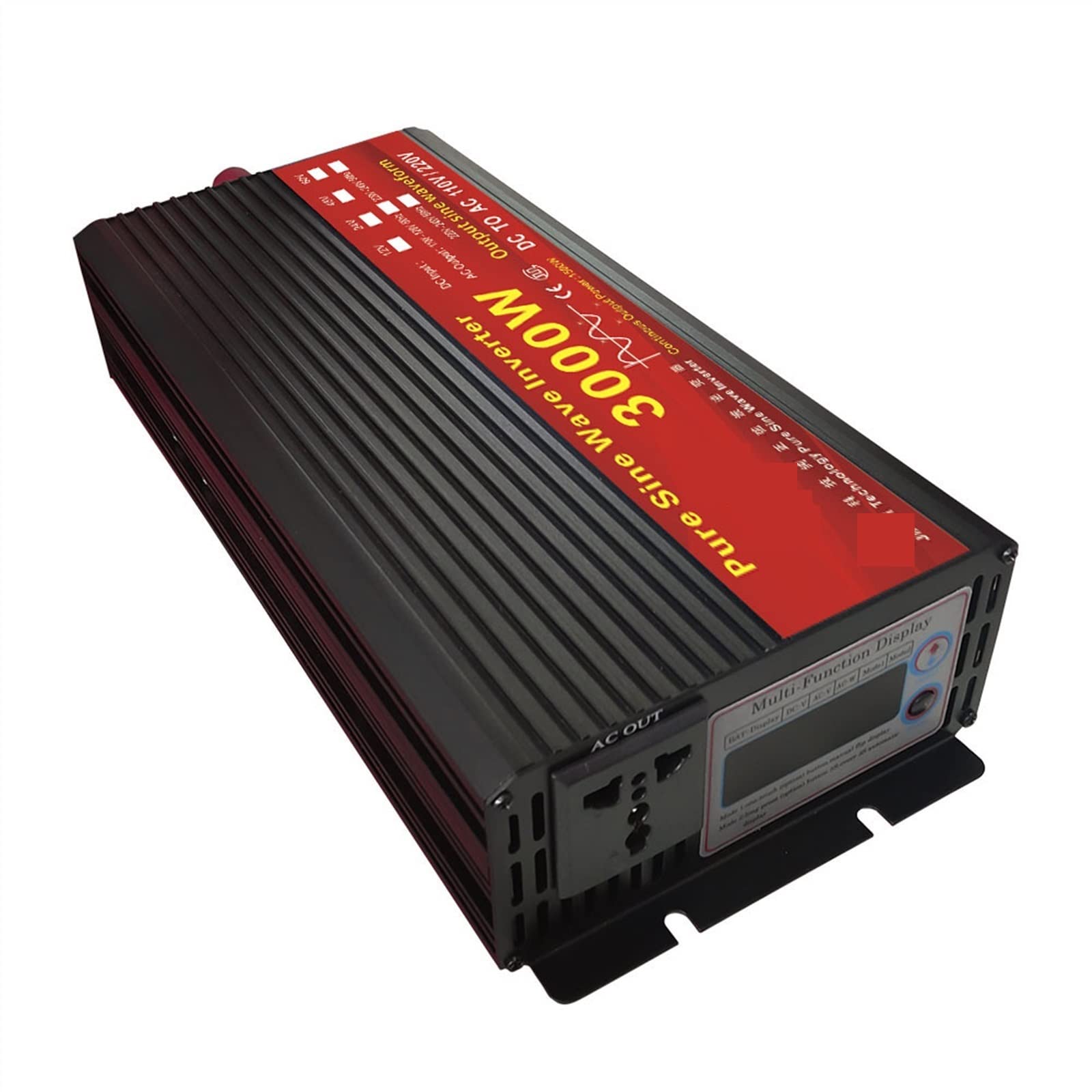 Falownik z czystą sinusoidą, Falownik sinusoidalny DC 12 v/24 v do AC 110 V/220 V 2000 W 3000 W 4000 W 5000 W transformator napięcia konwerter mocy falownik słoneczny(4000w,60V_240 50HZ_UPGRADE)