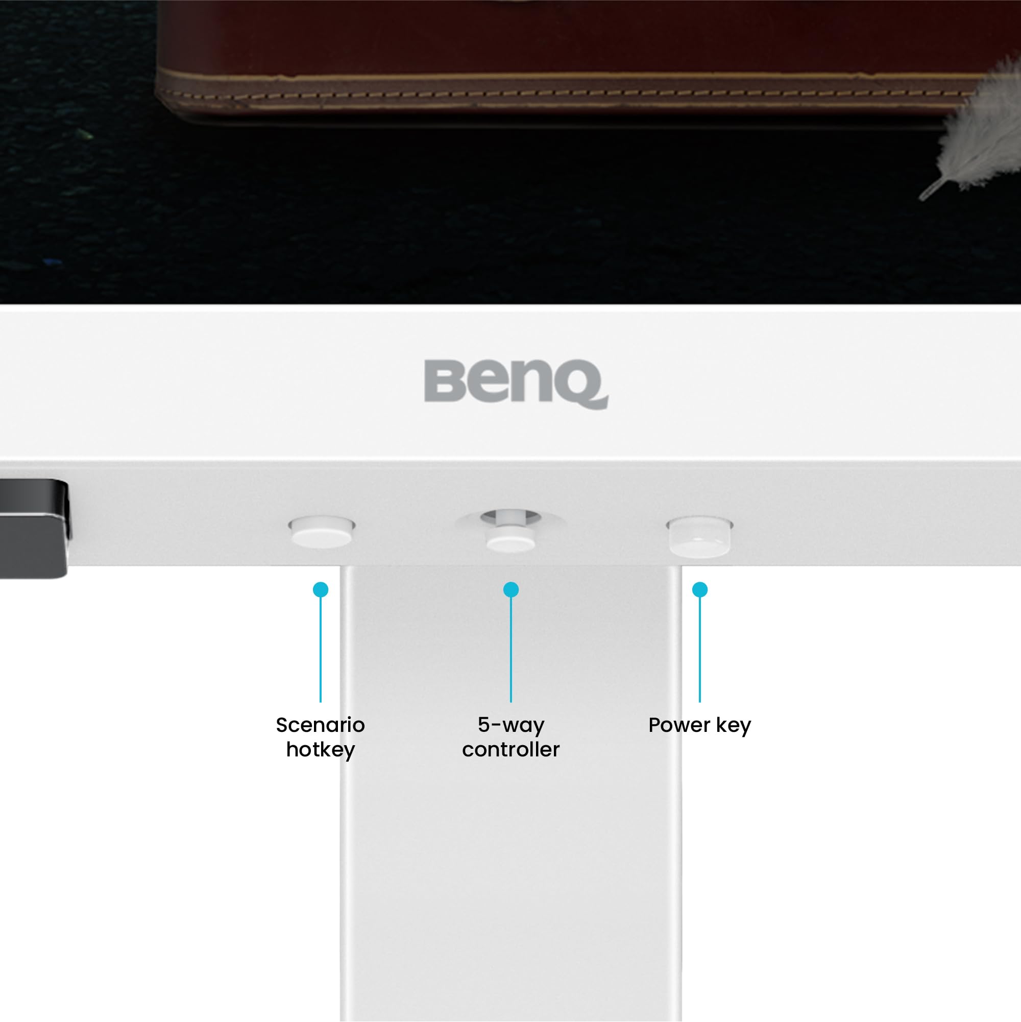 BenQ EW3290U 4K Écran, 32", 3840x1260, P3 98%, Technologie AI Contrast Exclusive, Haut-parleurs 2.1 intégrés avec Caisson de Basses, Port USB-C, 3 Ports HDMI, Design Ergonomique, Technologie Eye Care