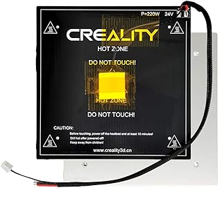 Official Ender 3 V2 Heated Bed 3D Printer Replacement Hot Bed 220W 24V with Cable Compatible for Creality Ender 3, Ender 3 Pro, Ender 3 V2, Ender 3 Neo, Ender 3 V2 Neo...