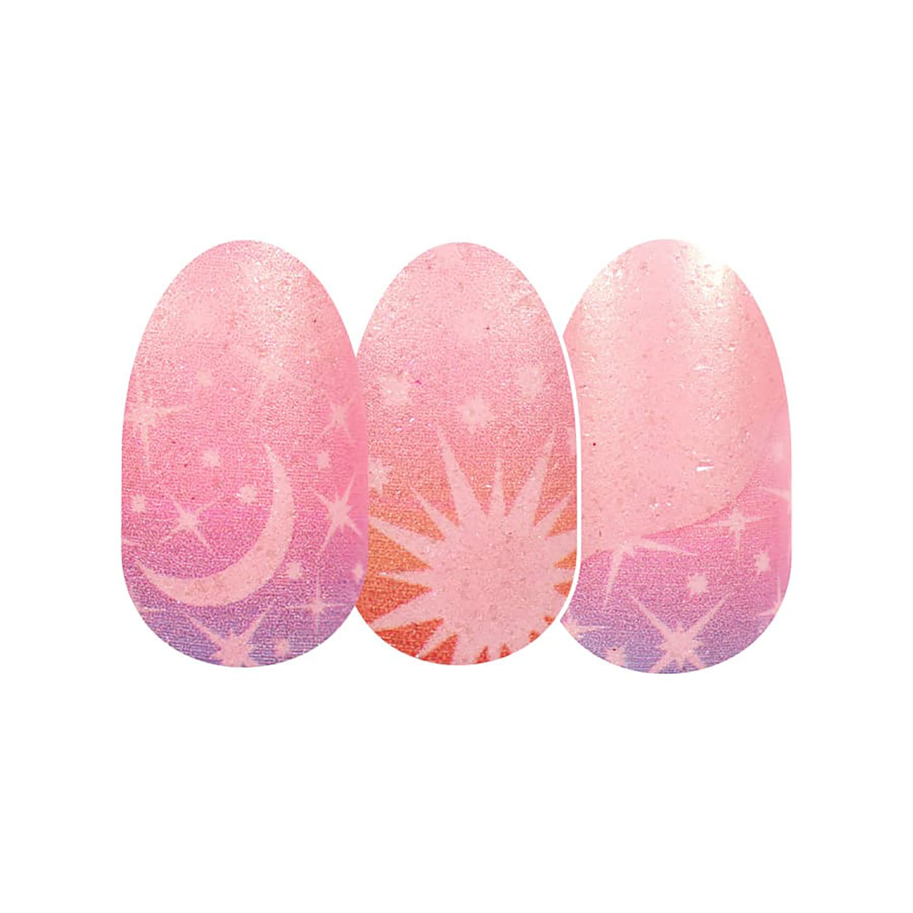 Color Street: Star-Crossed (Pink w. moon and star accents)