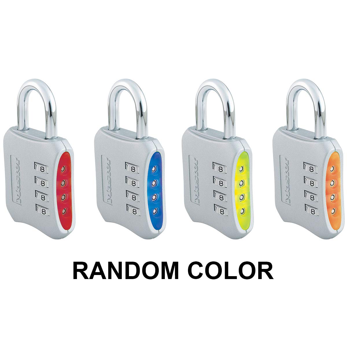 Lucchetto Master Lock 1533EURD - Combinazione 3 Numeri, Acciaio Inox - Foto 2