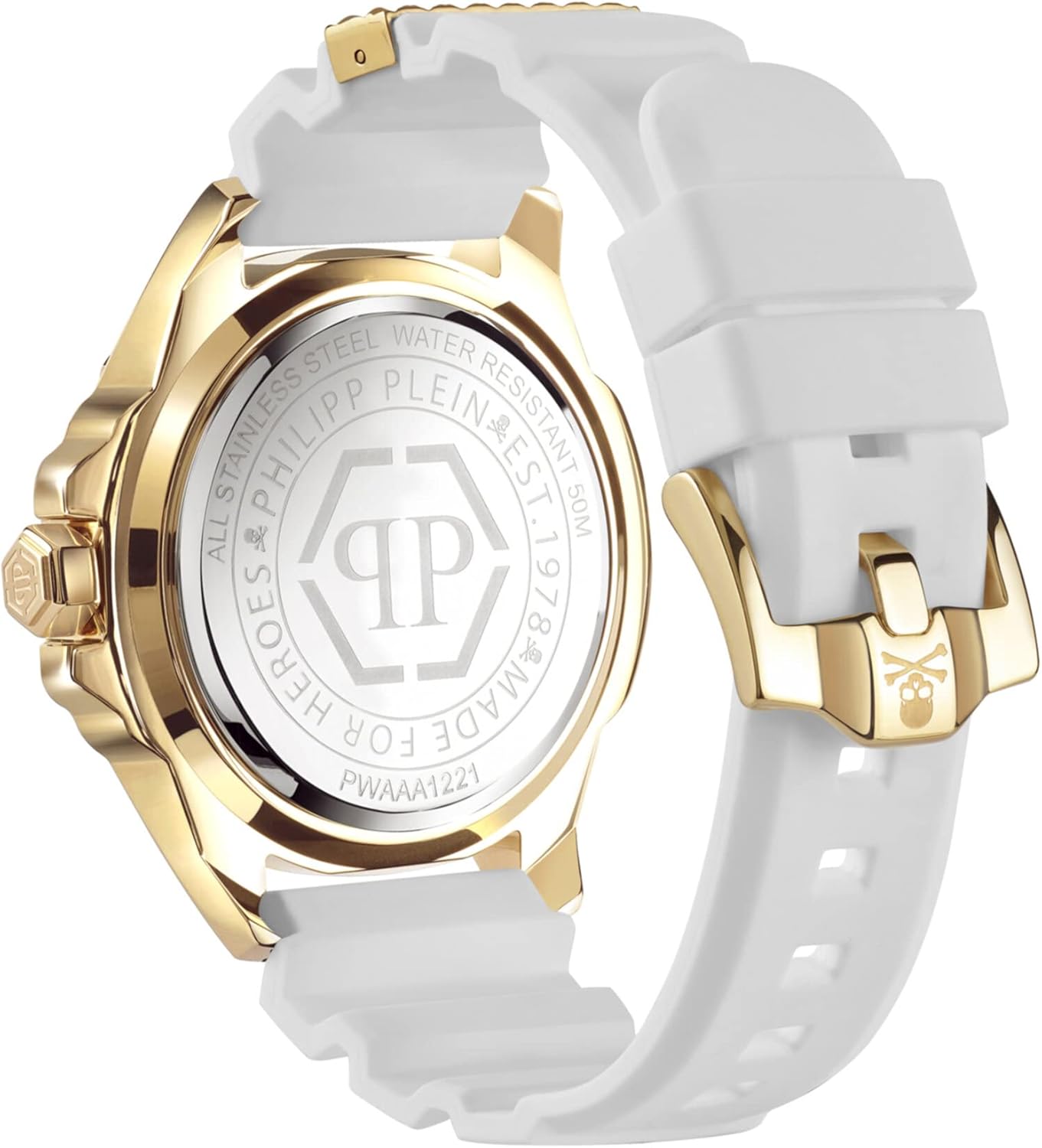 Philipp Plein Orologio analogico al quarzo da uomo $Kull Philipp Plein Orologio analogico al quarzo da uomo $Kull