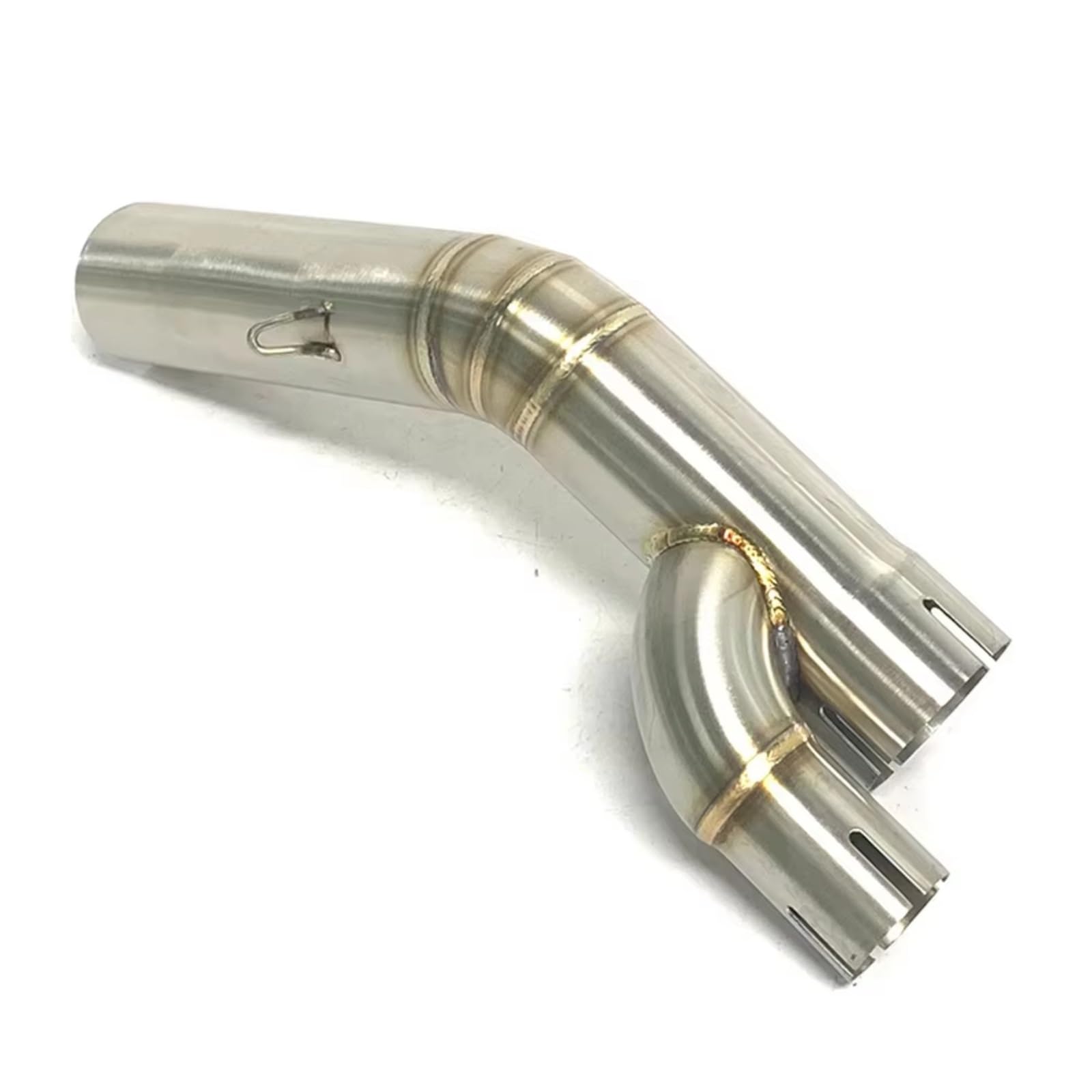Compatibile Con Per S1000R Per S1000RR 2017-2018 Tubo Scarico Moto Adattatore Slip-on Tubo Collegamento Centrale 51mm Per Linea Silenziatore