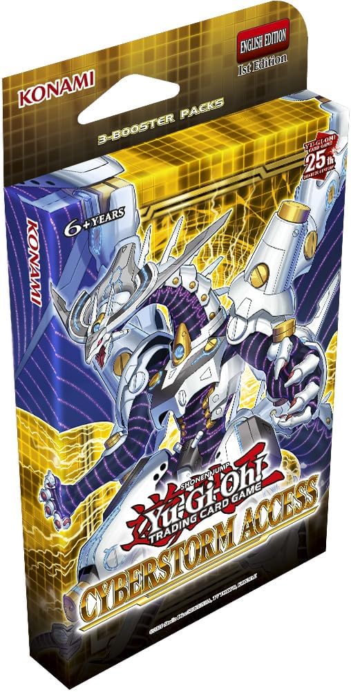 Yu-Gi-Oh! Cyberstorm Access - Special 3-Pack Tuckbox, Blue, White, Black, Purple