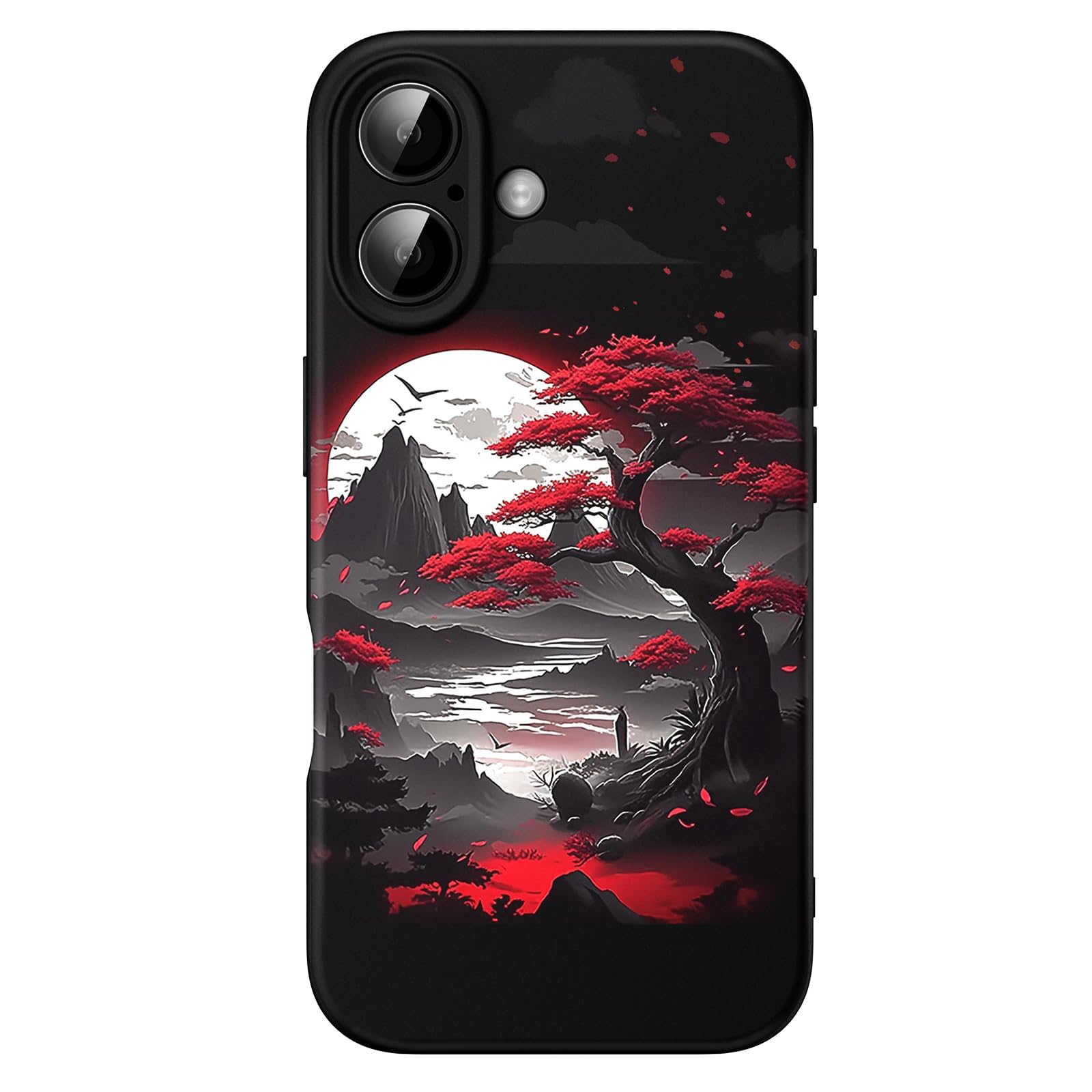 FEWGEY Anime Silicone Case for iPhone 17
