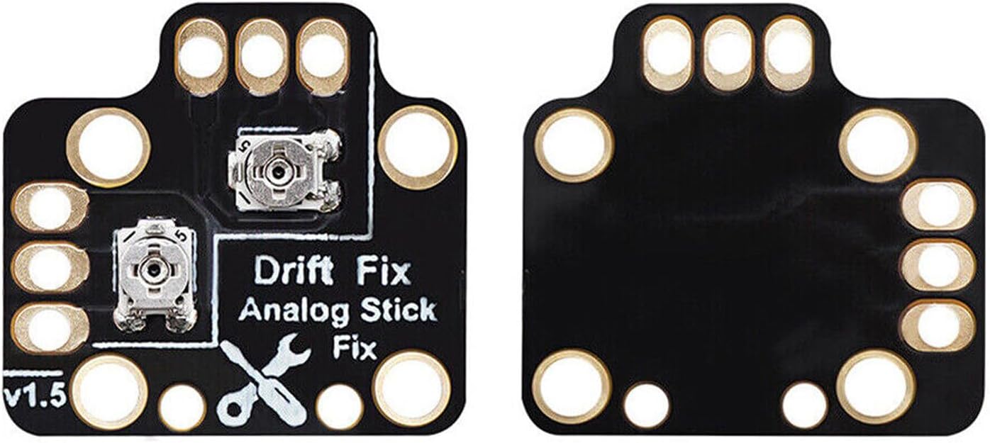 YuYue Electronic Gamepad Controller Analog Stick Drift Fix Mod Replacement Compatible With PS4 PS5 XBOX ONE XBOX SERIES Black